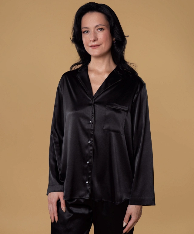 Сорочка 004BV чорна