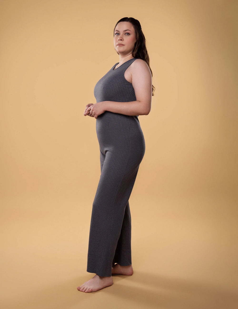 Комбінезон 708RW сірий меланж - 1