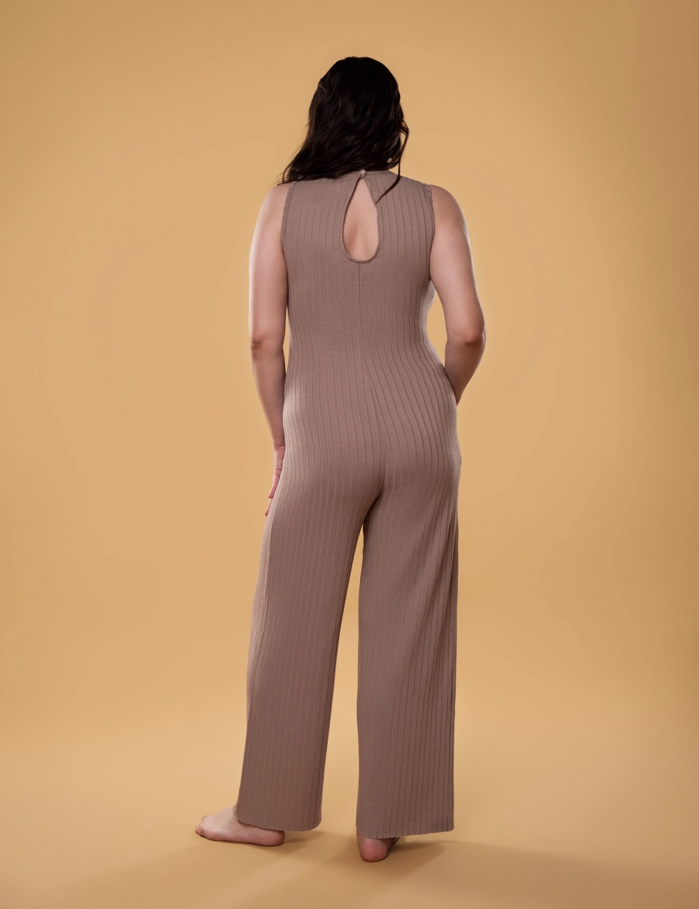 Комбінезон трикотажний 608RW мокко - 2