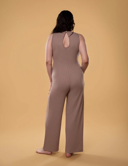 Комбінезон трикотажний 608RW мокко - Фото 2