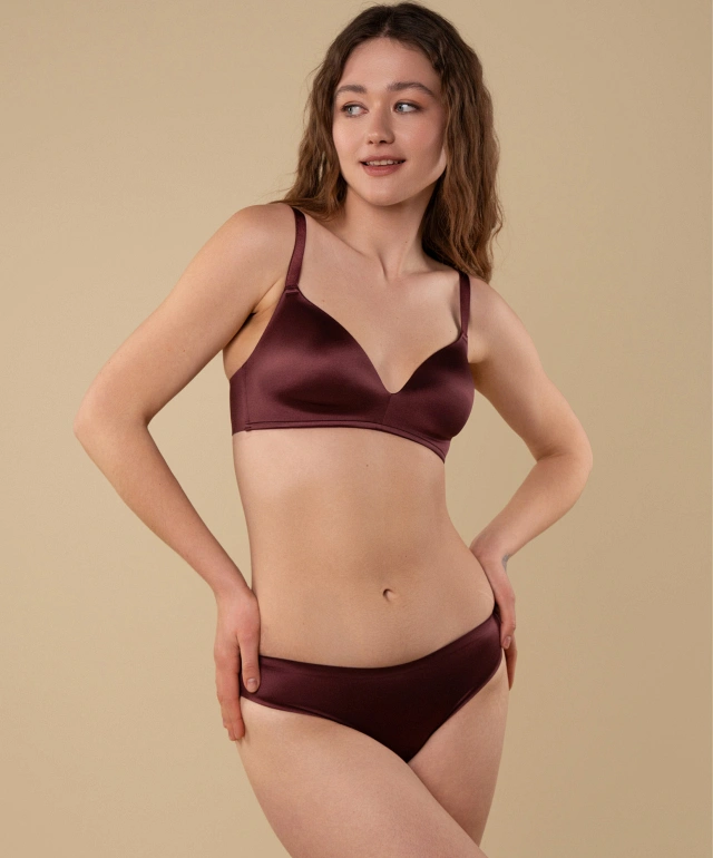 Бра з формованою чашкою 315CP марсала