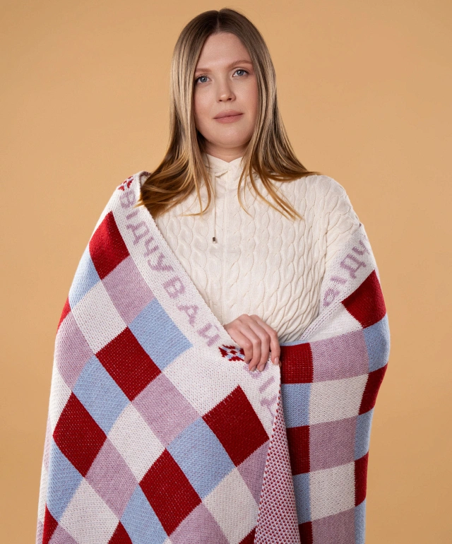 Плед 333VD кольоровий