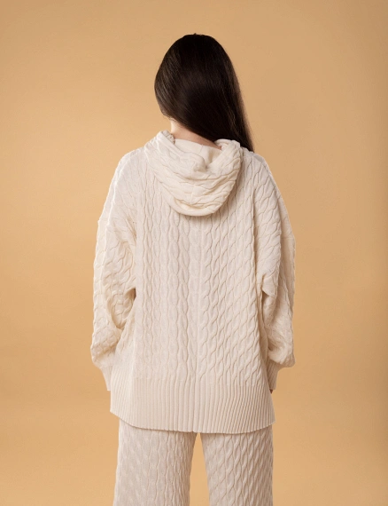 Светр 071VD молочний - Фото 2