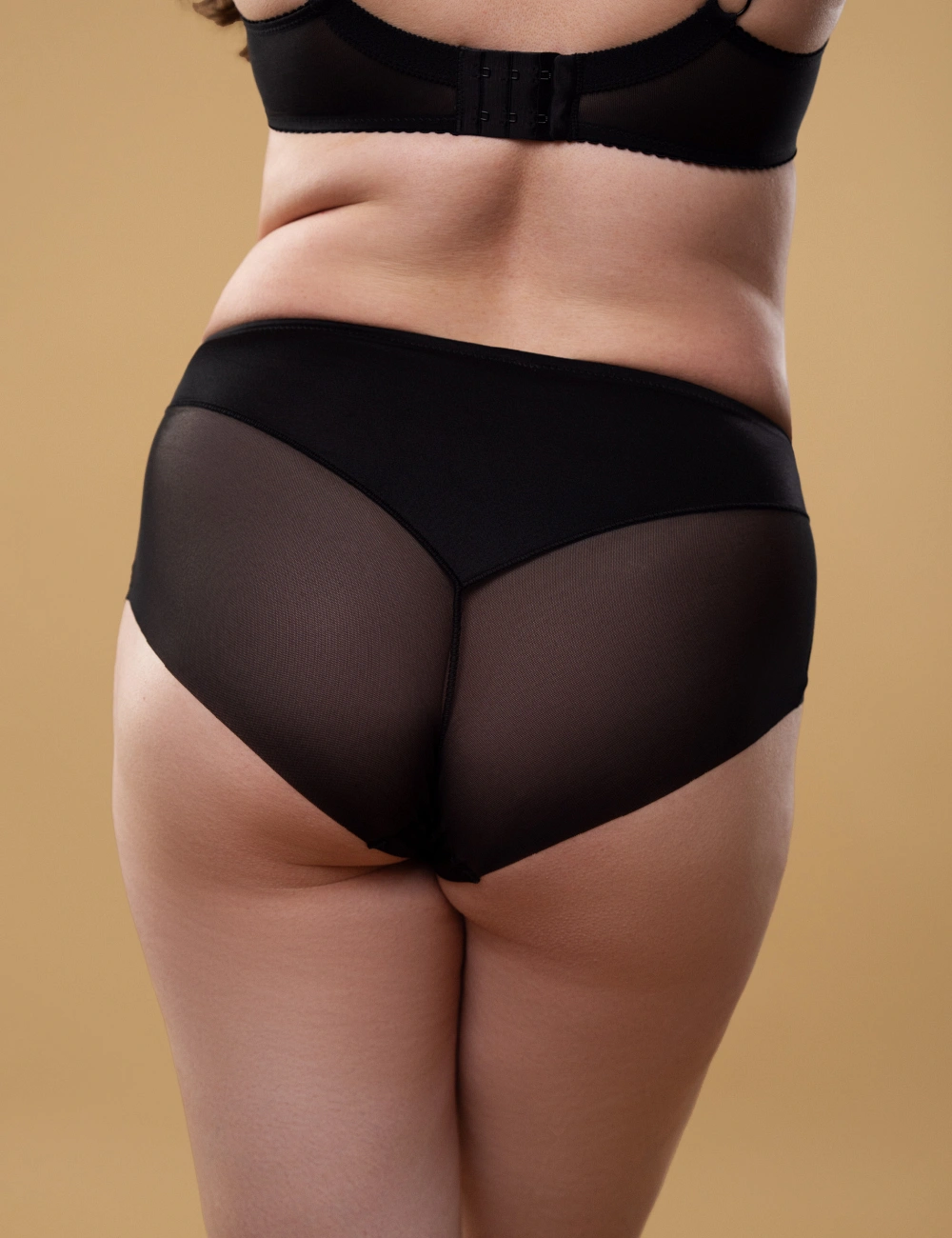 Труси сліпи високі 009SC чорні - 5