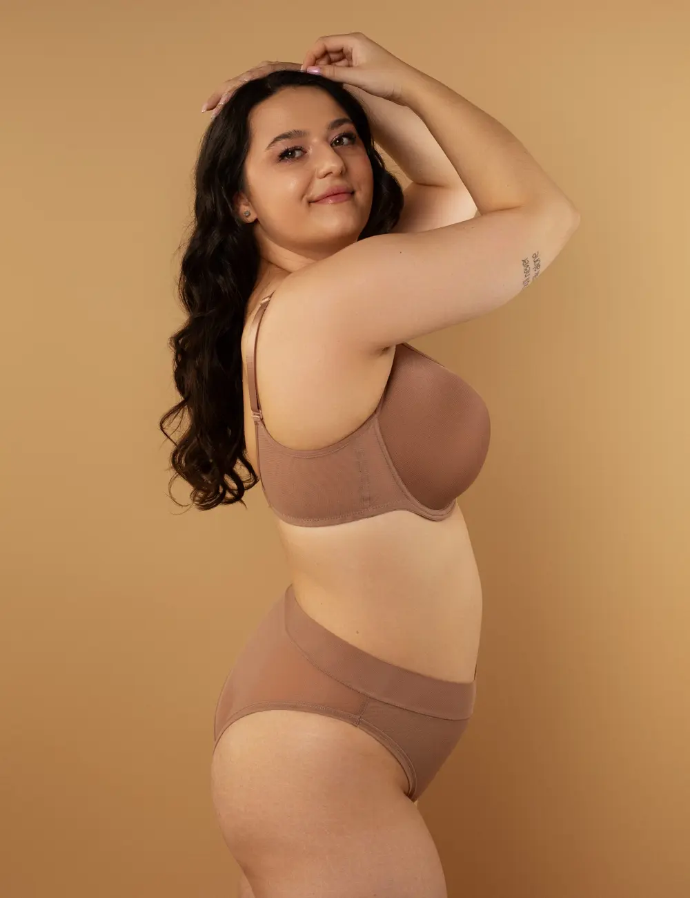 Труси сліпи високі 211LC нюд - Вид 1