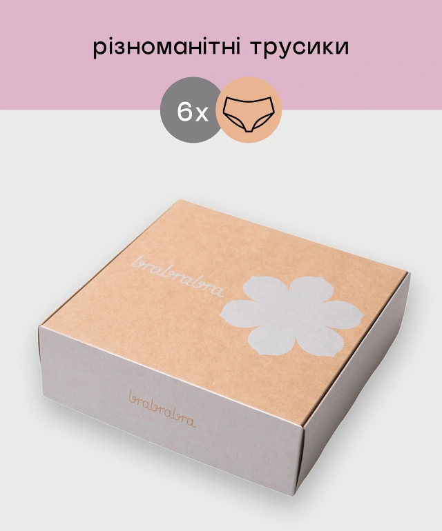 Труси бріфи (6 шт)