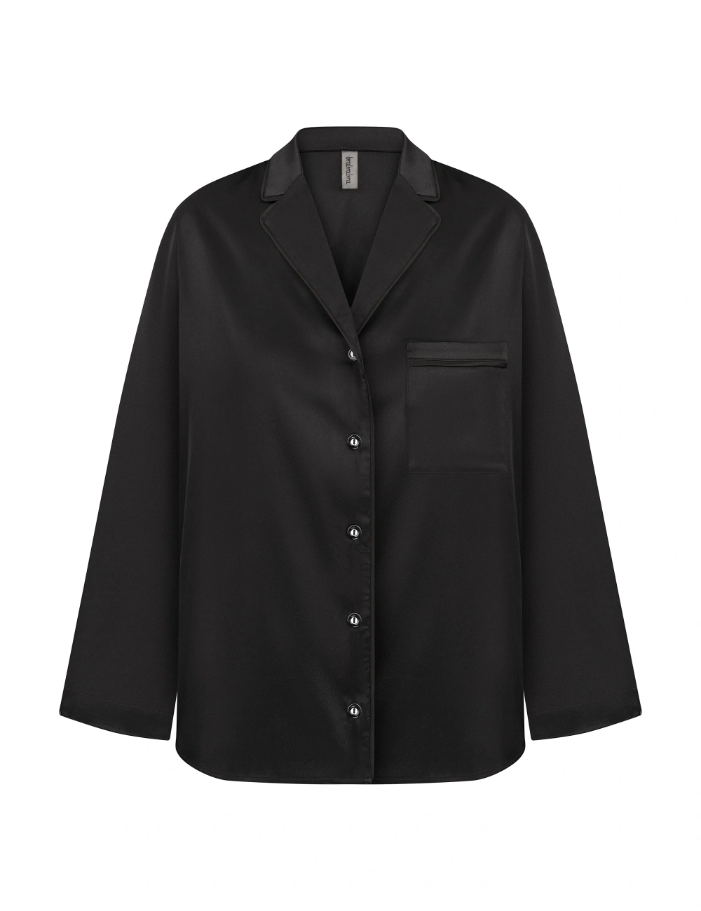 Сорочка 004BV чорна - предметна фотографія