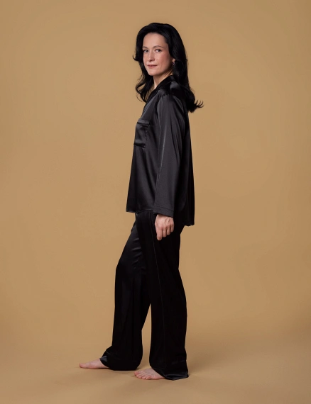 Сорочка 004BV чорна - Фото 4