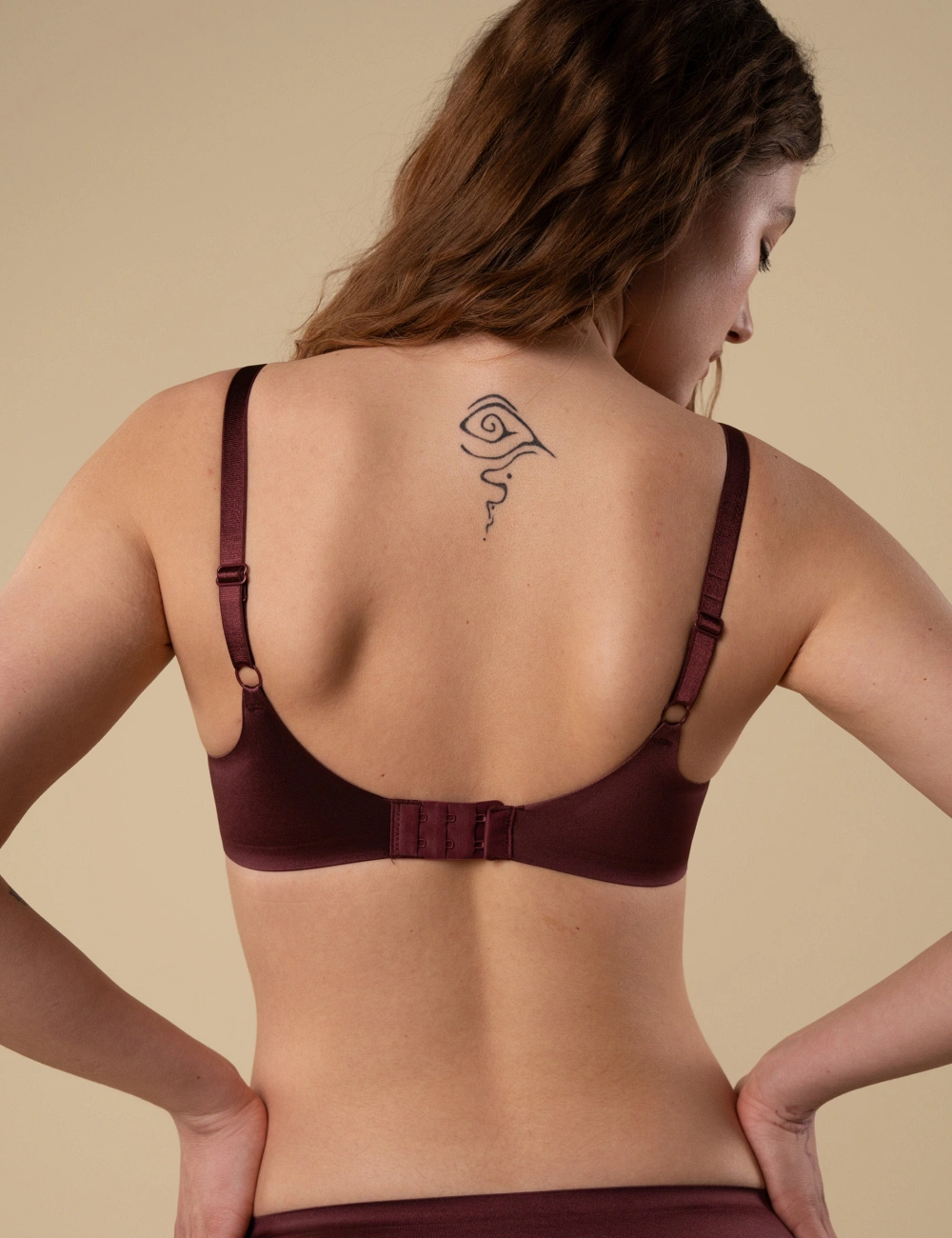 Бра з формованою чашкою 315CP марсала - 5