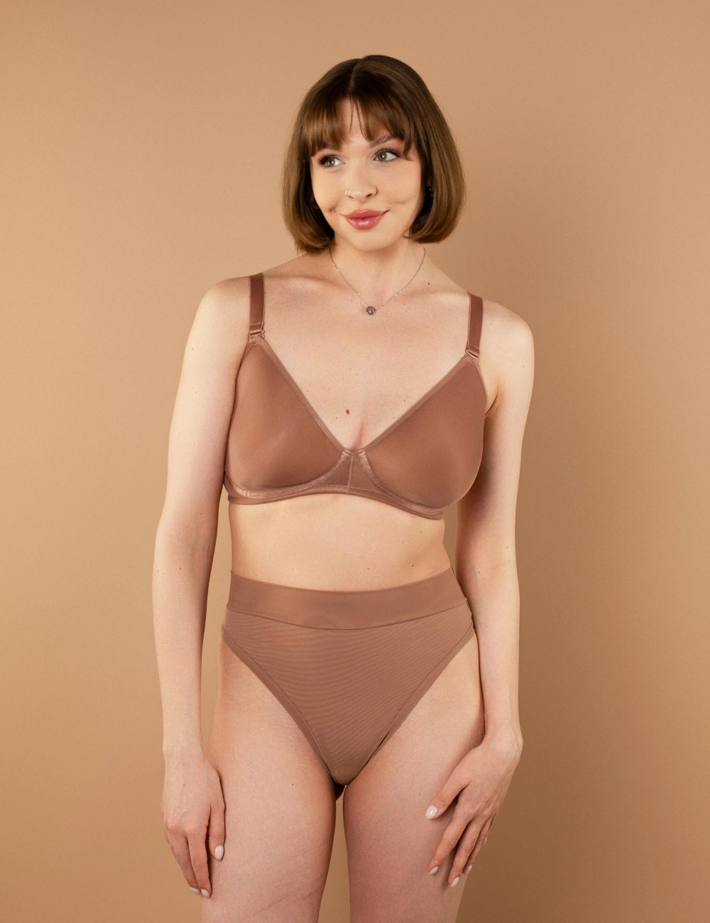 Труси сліпи високі 211LC нюд