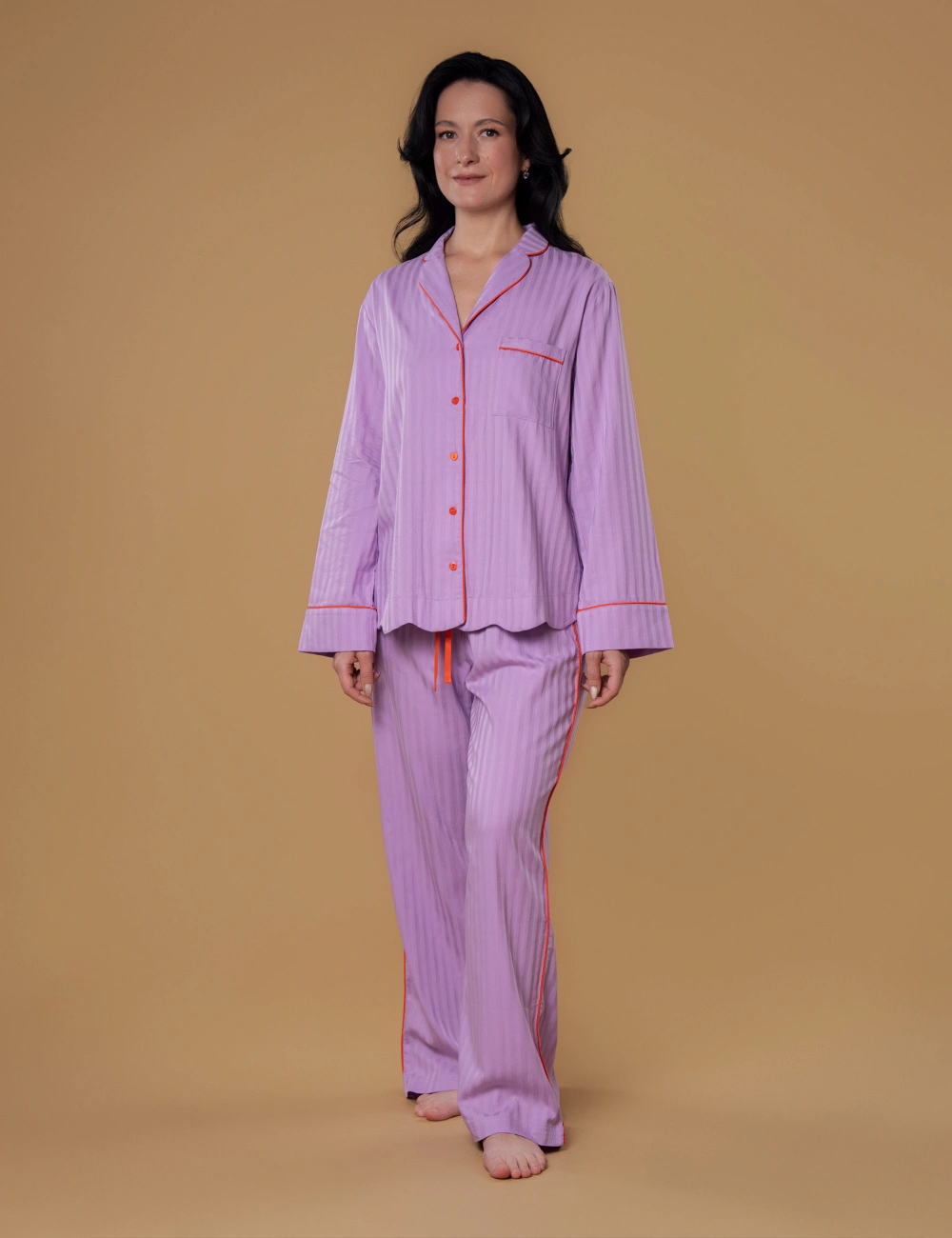 Сорочка 704FA лілова - 3