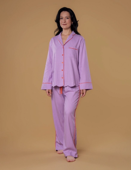 Сорочка 704FA лілова - Фото 3