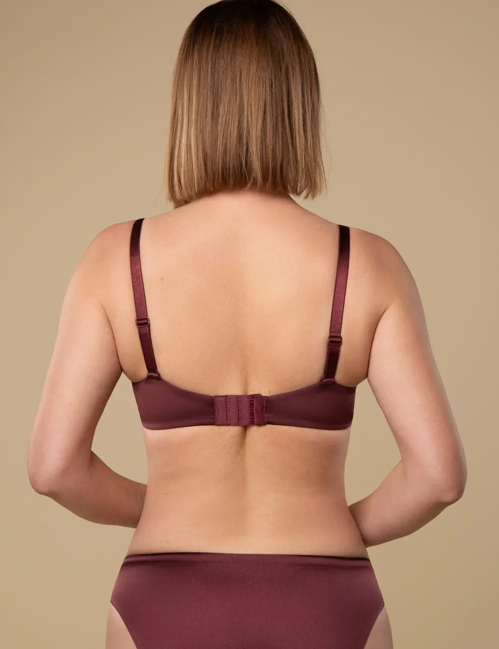 Бра з чашкою Memory foam 348CP марсала  - Вид 5