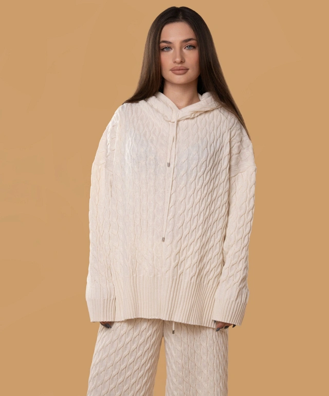 Светр 071VD молочний