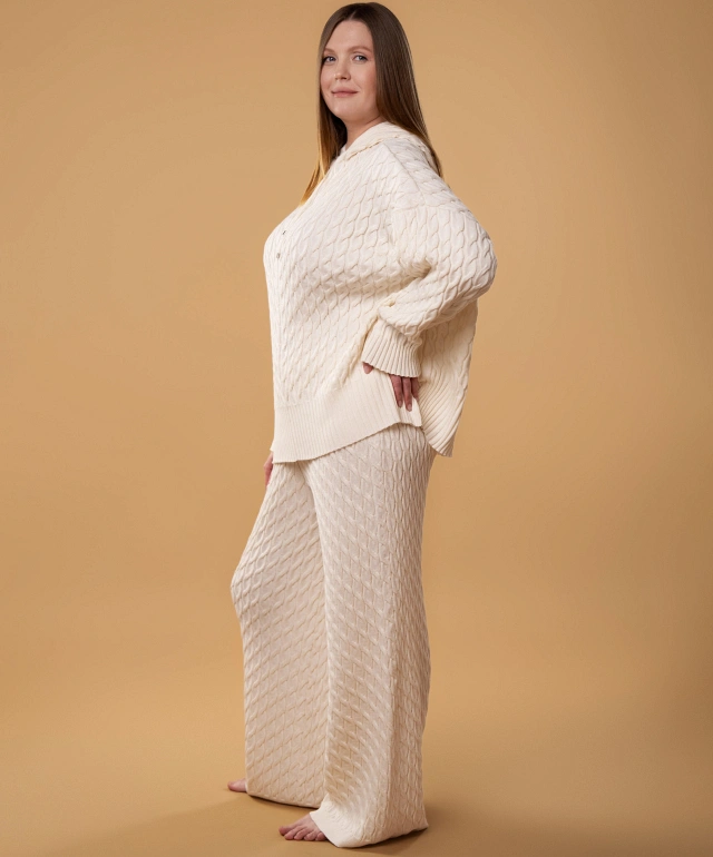 Штани 079VD молочні 