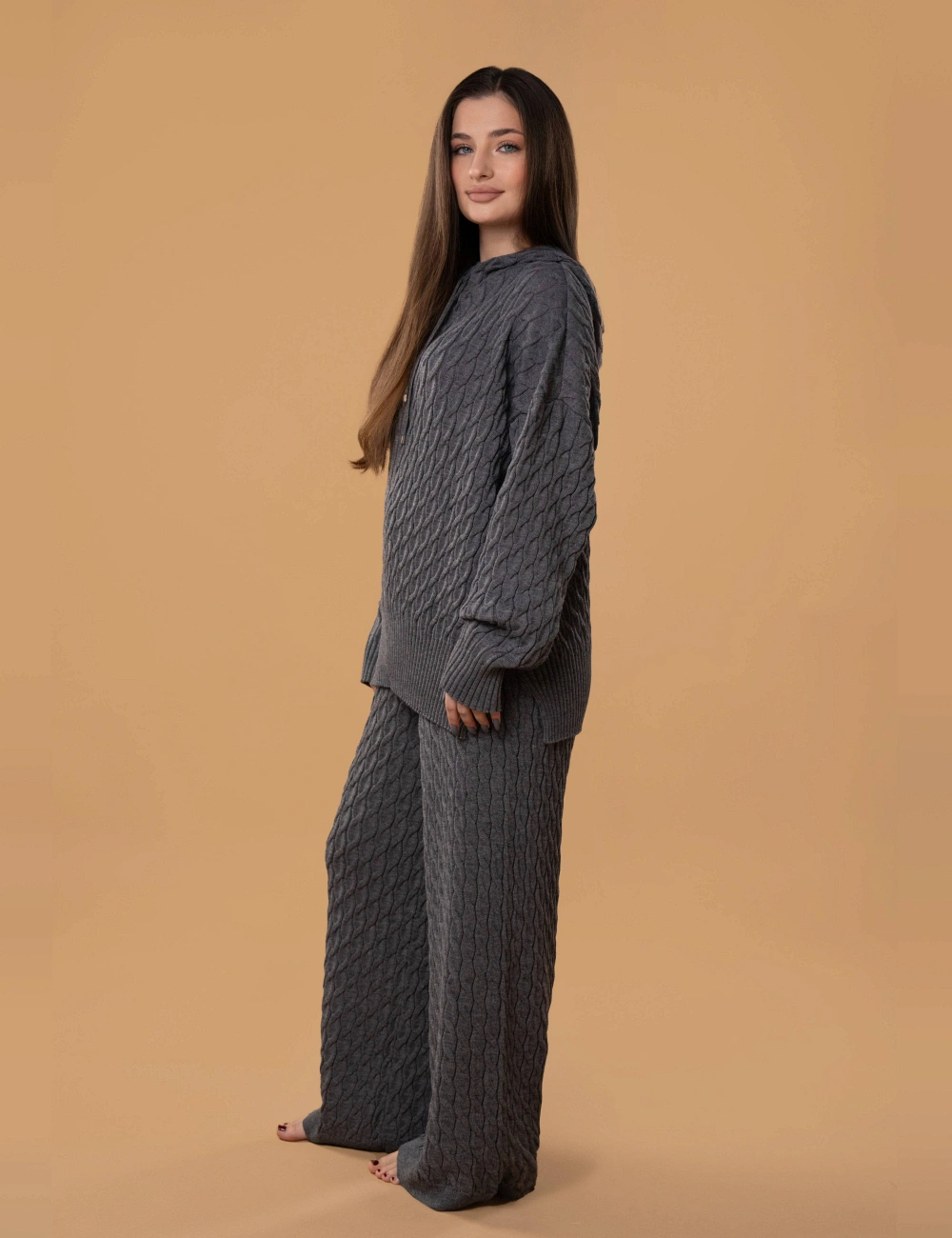 Светр 071VD сірий - 4