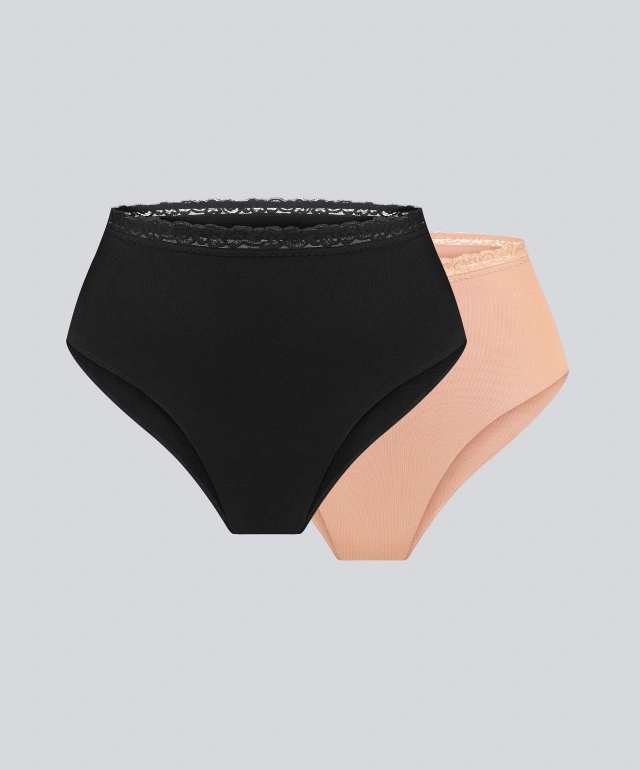 Трусы слипы высокие 301BS (2 шт)