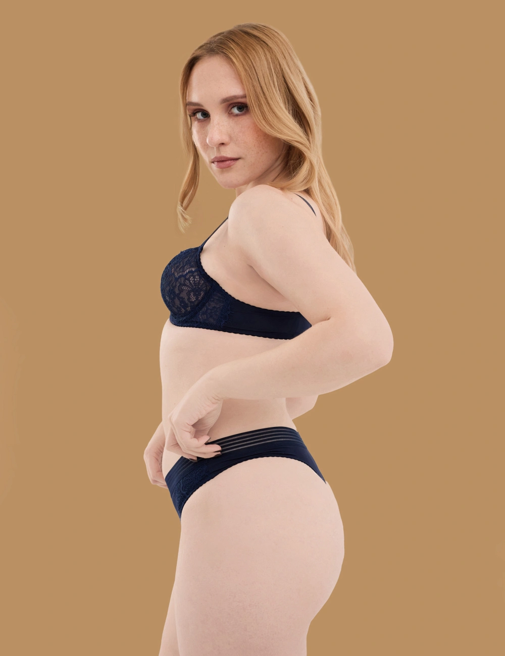 Труси стрінги 002NG сині - 1