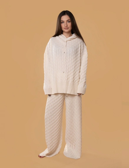 Светр 071VD молочний - Фото 3