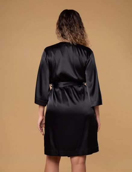 Пеньюар 260BV чорний - Фото 2