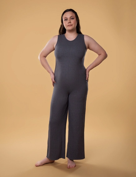 Комбінезон 708RW сірий меланж