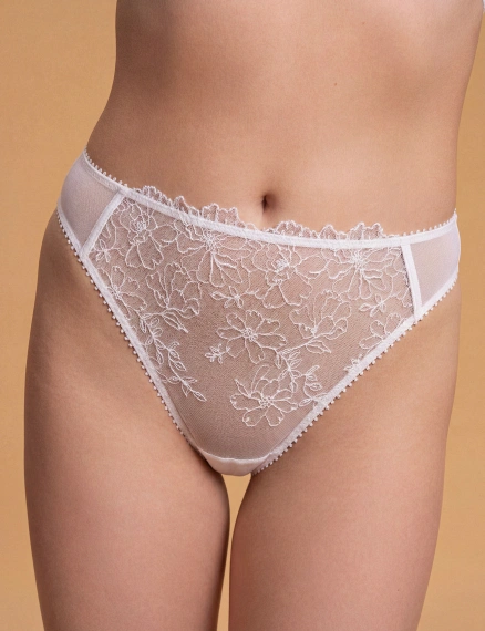 Труси сліпи високі 021SR білі - Фото 3