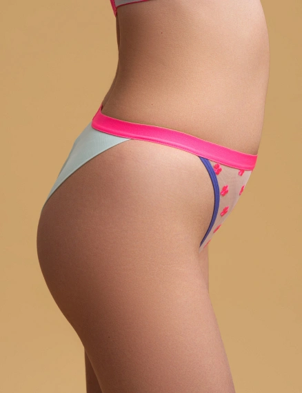 Труси танга 005FX м'ята - Фото 4