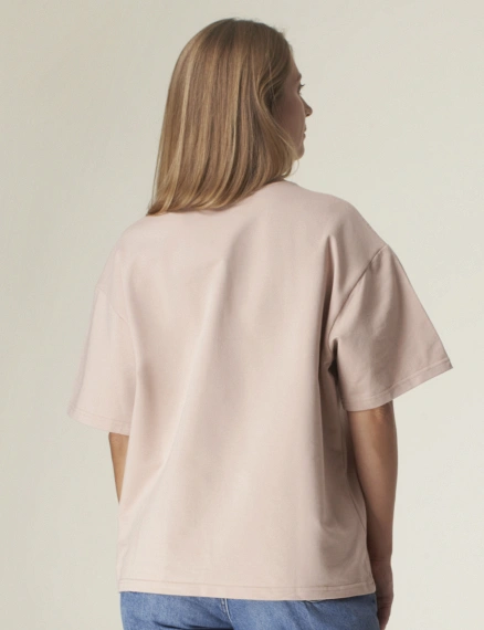 Футболка 041L пудра - Фото 1