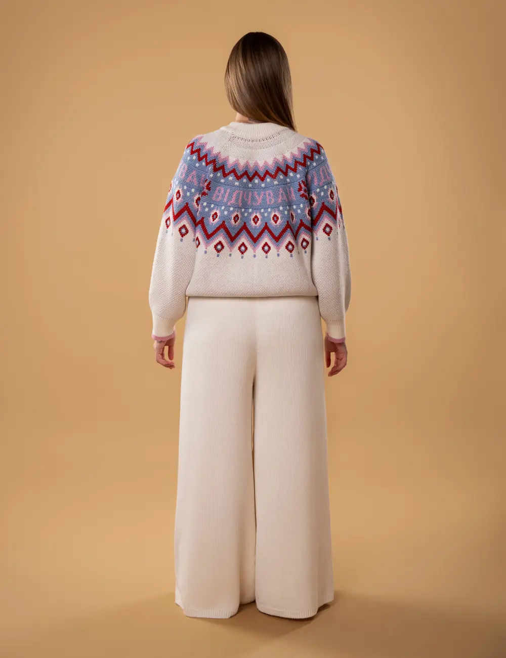 Светр 072VD молочний - Вид 4