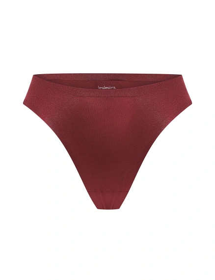 Труси стрінги 305CP марсала - Фото 5