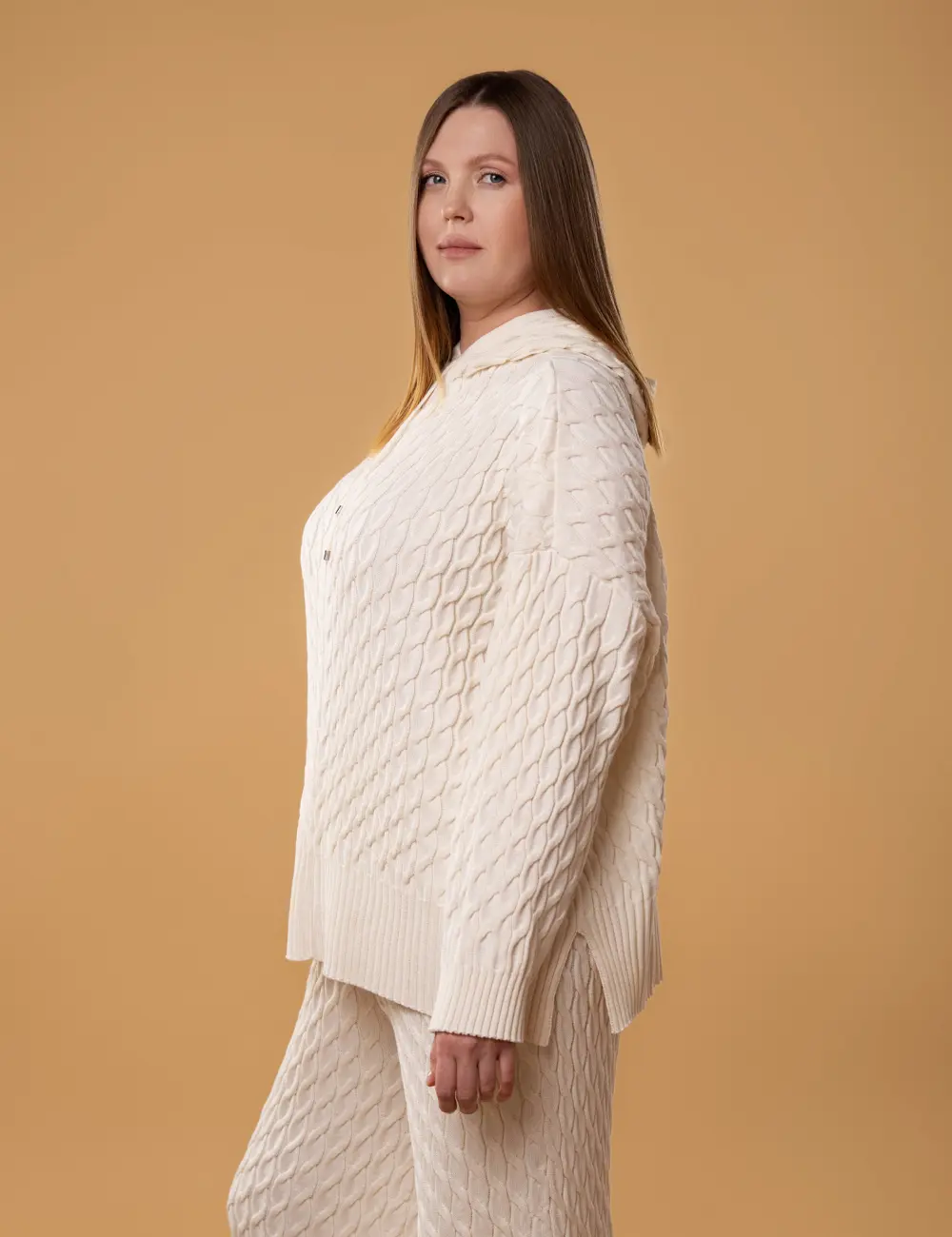 Светр 071VD молочний - Вид 1