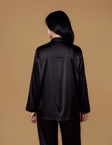 Сорочка 004BV чорна - Фото 2