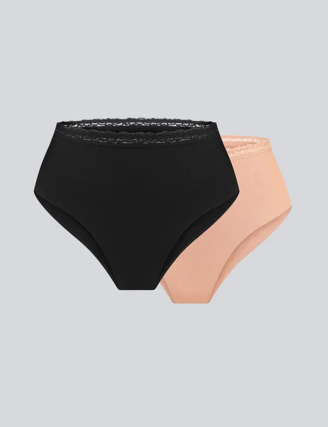 Трусы слипы высокие 301BS (2 шт)